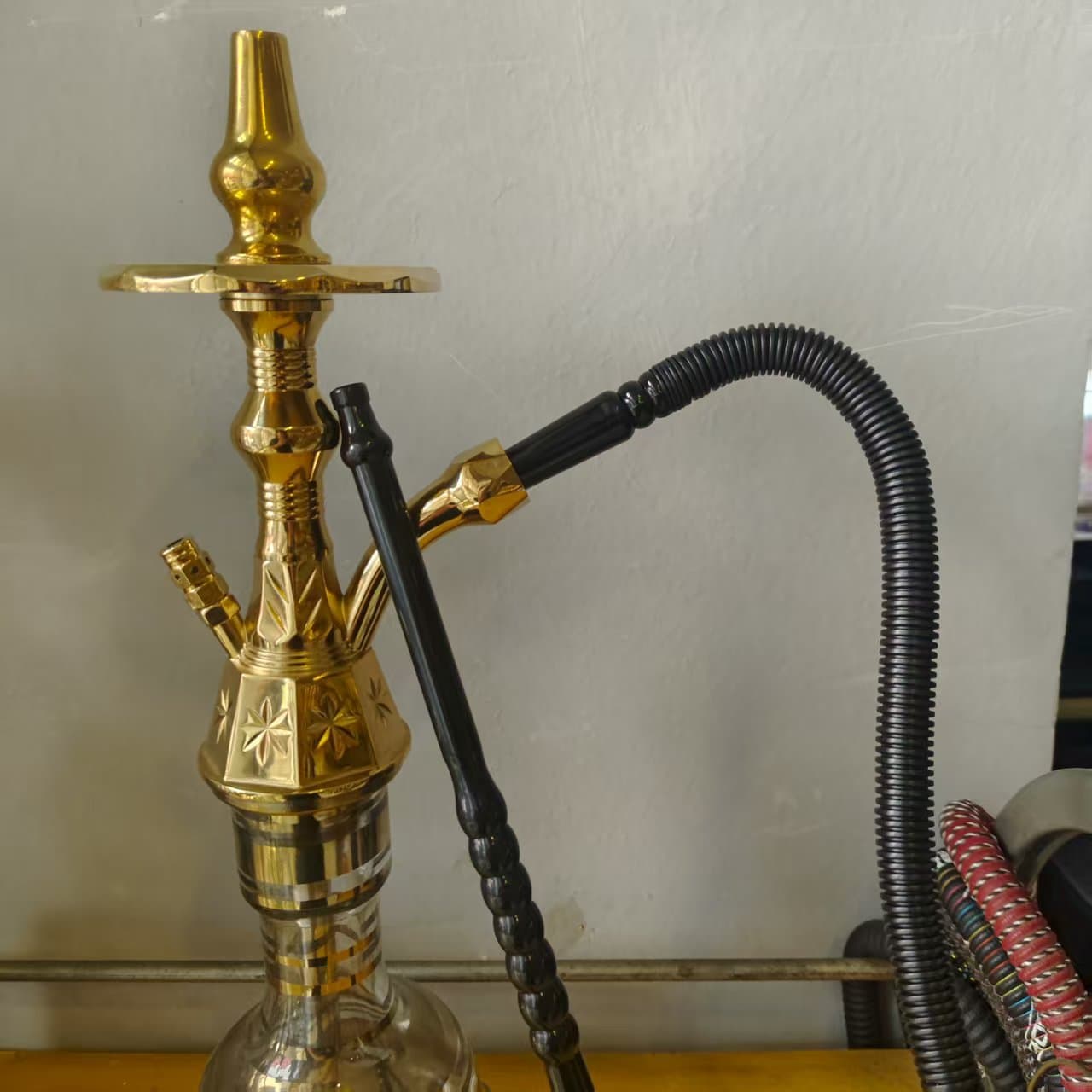 Arabic Plastic Hose 1.5m Adjustable Stretch Hookah Hose Hookah Accessories