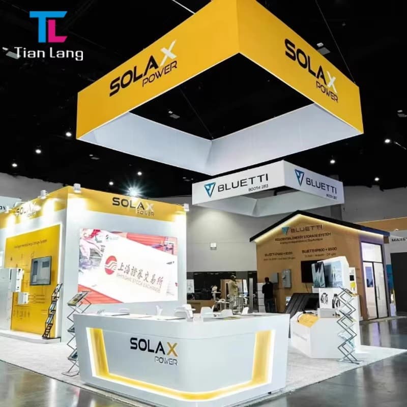 Foreign exhibition hanging ring hanging exhibition fast curtain show portable advertising display stand folding exhibition aluminum alloy light box