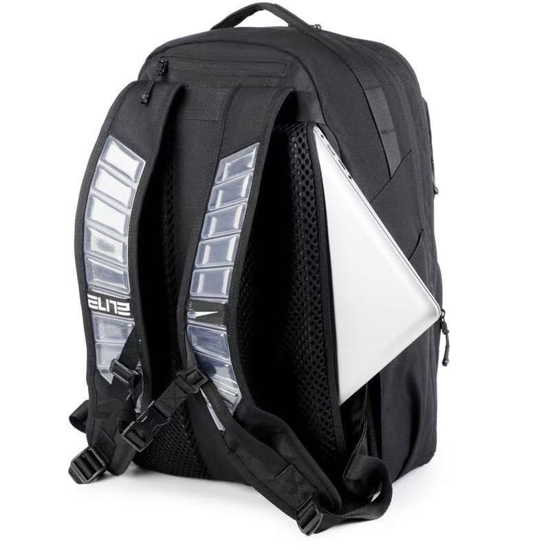 Letter Backpack for Male Middle and High School Students, Large Capacity, Simple Computer Backpack, Street Style, Versatile and Trendy Double-Shoulder Bag