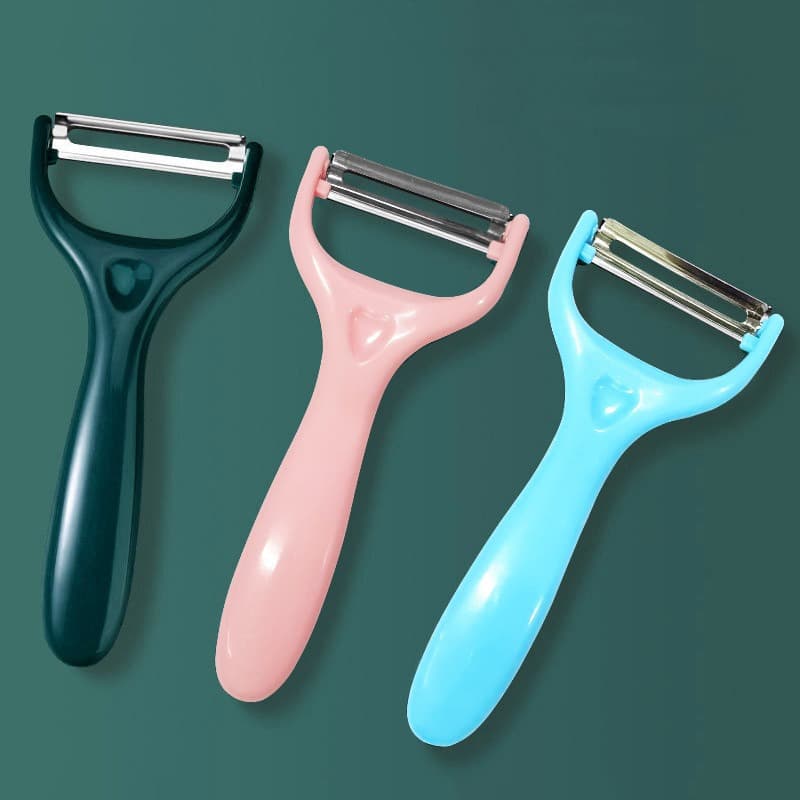 Home Peeling Knife, Stainless Steel Peeler, Plastic Melon Scraper, Multi-functional Peeler from Manufacturer Wholesale