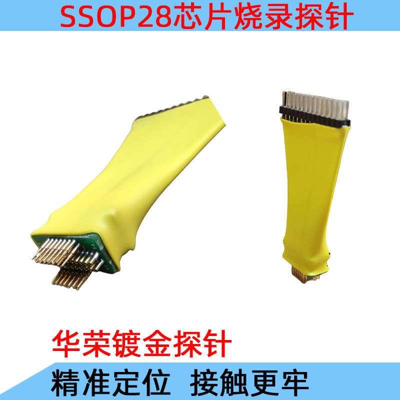 SSOP28/24 Chip Programming Read/Write Test Probe 0.65mm 0.635mm Programming Download PIC16F722