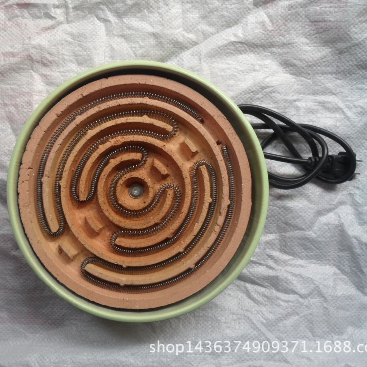 Household Heating and Cooking Daily Electric Stove 2000W Flat (Concave Stove) Steel Filament Heating Element