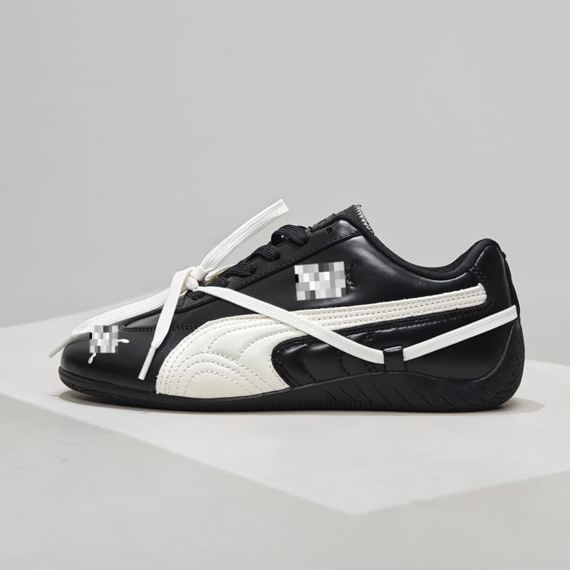 Original PUMA Speedcat Rose Park Chaeyoung Collaboration Cross-border Bow Thin Sole Racing Sports Shoes