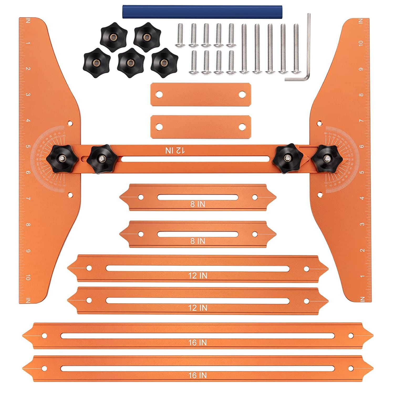 New Stair Ruler Multifunctional Folding Ruler Home Tools Stair Tread Gauge