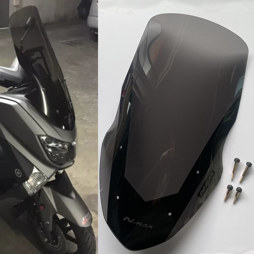 [Factory Direct Supply] Front Spoiler for Yamaha NMAX155 Motorcycle Heightened Windshield