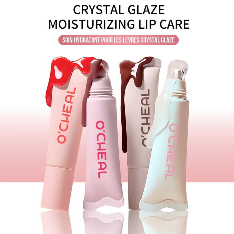 Cross-border foreign trade wholesale O'CHEAL crystal moisturizing lip balm lip gloss hydrating moisturizing care lip circumference Lip Balm