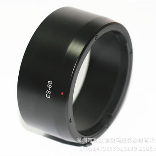 ES68 EF 50mm f/1.8 STM Lens New 50mm f/1.8 ES-68 Bayonet Lens Hood