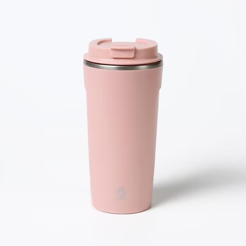Wholesale Rechargeable Stirring Coffee Cup Magnetic Automatic Milk Powder Mixer 304 Stainless Steel Travel Mug for Car