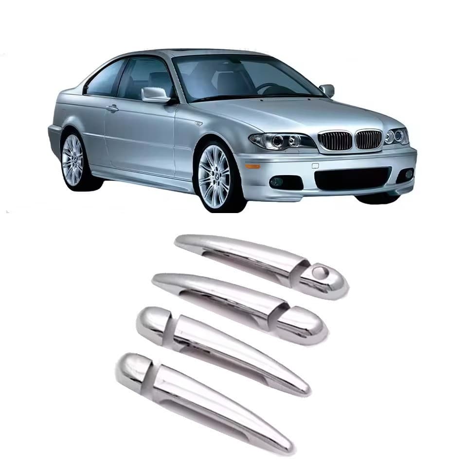 For 96-05 BMW 3 Series E46 330Ci Door Handle Cover Trim, Handle Cover Exterior Accessories
