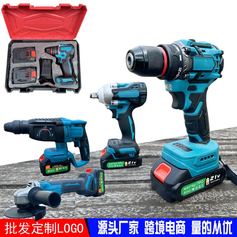 Makita Cordless Lithium-Ion Power Tools: Drills, Angle Grinders, Impact Wrenches, Rotary Hammers, Various Kits