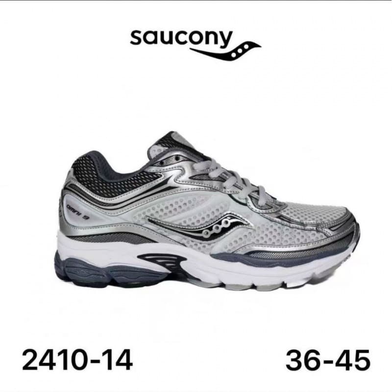 Cross-border Saucony PROGRID OMNI Full Drive 9 Fashion Running Shoes Cushioning Wear-resistant Thick Sole Dad Shoes