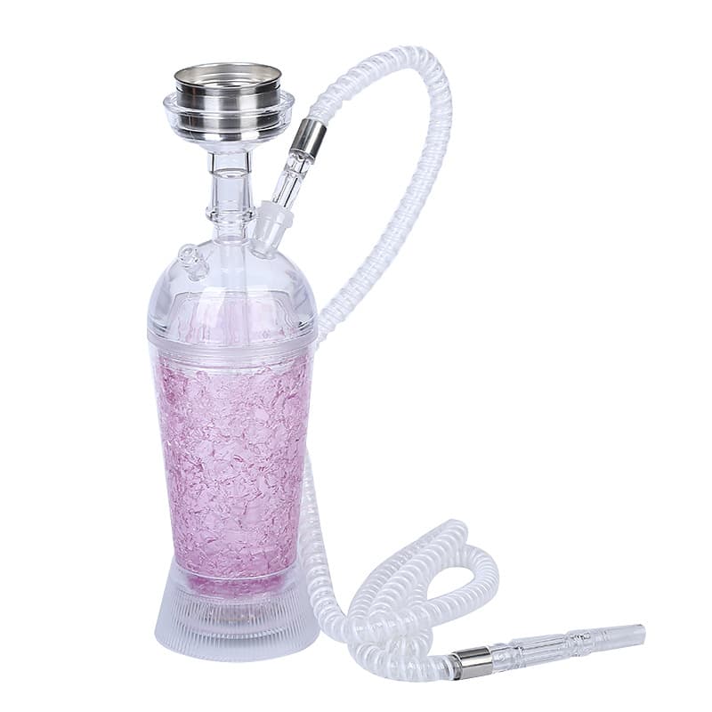 Cross-border Hookah Bar High-end LED Hookah Portable Car Hookah Stock Acrylic Hookah