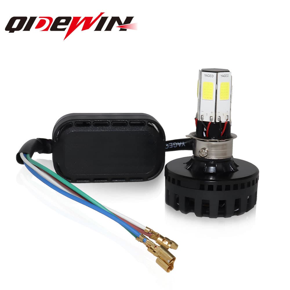 Motorcycle Headlight Six-Sided Flashing Strobe Light Modification Electric Vehicle High/Low Beam Integrated Light