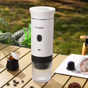 Mongdio Portable Coffee Machine Capsule Coffee Extraction Machine Italian Espresso Electric Home Coffee Machine