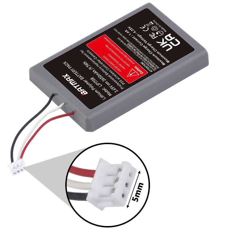 LIP1708 PS5 Battery for Sony PS5 DualSense CFI-ZCT1W Wireless Controller
