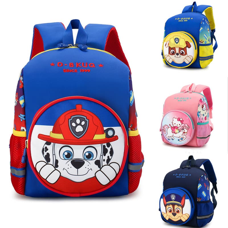 2021 New Children's School Bags Kindergarten Boys and Girls Baby Cartoon Backpacks 2-5 Years Old Primary and Secondary School Backpacks Cross-Border
