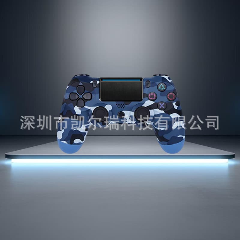 Cross-border Private Mold Bluetooth Wireless Six-axis Vibration Game Controller PS4 Gamepad Bluetooth Console Wireless Controller