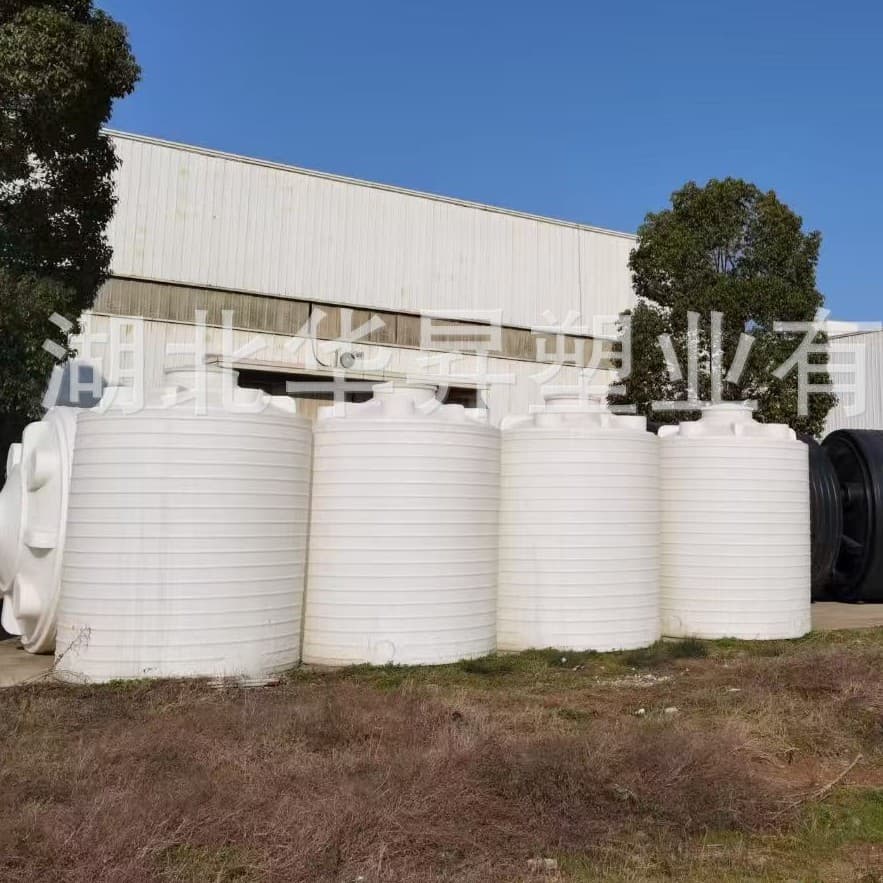 Guang'an, Sichuan - 5 Ton Plastic Water Tower, 10 Ton Plastic Storage Tank, 30 Ton PE Water Barrel/Tower, Good Sealing