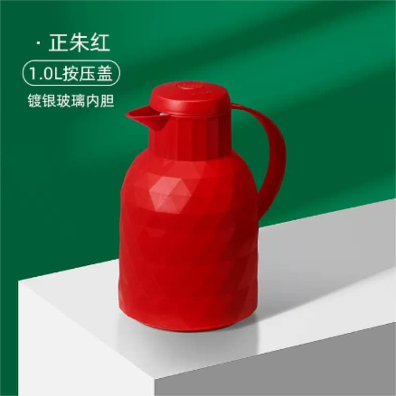 Drop Shipping Household Large Capacity Hot Water Kettle, Office Portable Glass Lined Insulated Pot, Teapot, Boiled Water Bottle