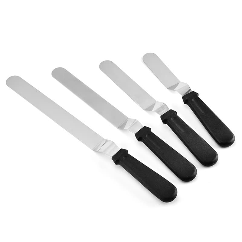 Wholesale Stainless Steel Cake Knife, Cake Cream Spatula, Multiple Sizes Available, Baking Scraper Tool