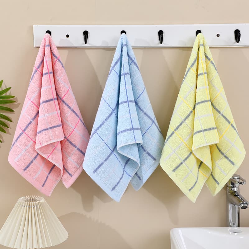 Pure Cotton Soft Absorbent Towel with Embroidered Logo, New Thickened Large Kitchen/Factory Bath and Face Towels, Gaoyang Wholesale