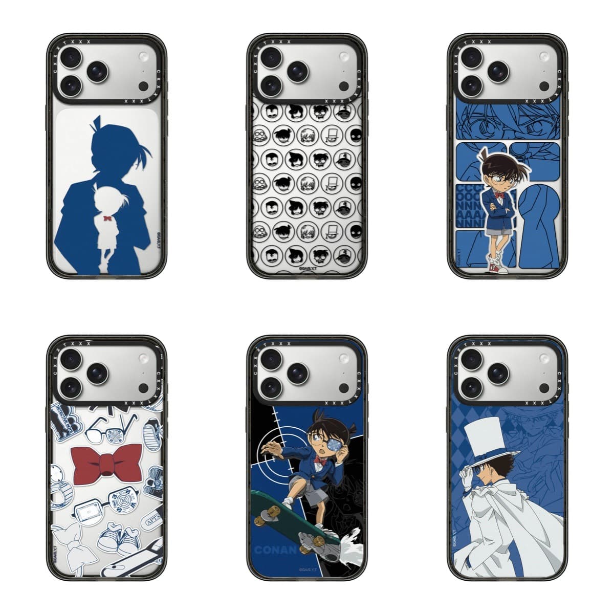 Cartoon Detective Conan Apple 17 Pro Max Case for iPhone 16 Pro Max 15 Anime 13