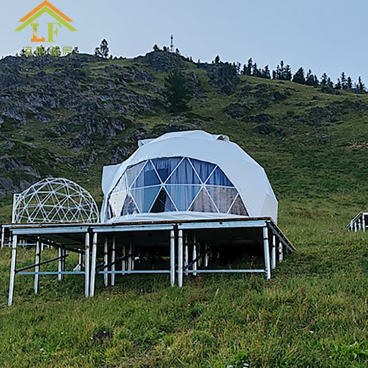 Guangzhou Lingfan Tent Factory Supplies 6-Meter Diameter Starry Sky Tent in Huludao, Liaoning - Homestay Hotel Tent