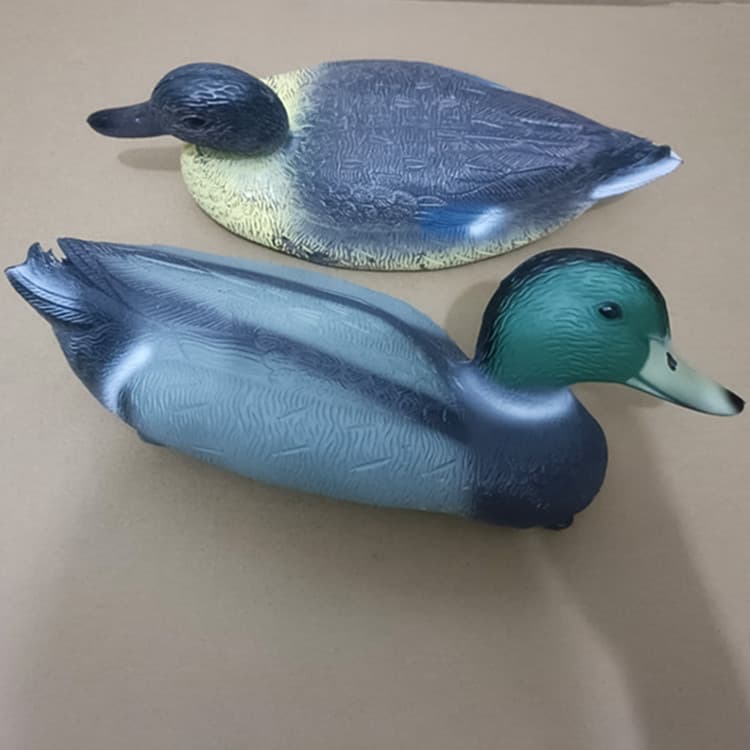 Decoy Duck Simulation Mallard Hunting Decoy Garden Decoration Ornament Animal Toy Plastic Duck