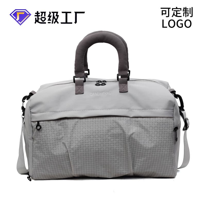 New Cross-Border Fitness Bag Wet and Dry Separation Sports Bag Outdoor Large Capacity Shoulder Hand Carry Short Trip Travel Bag
