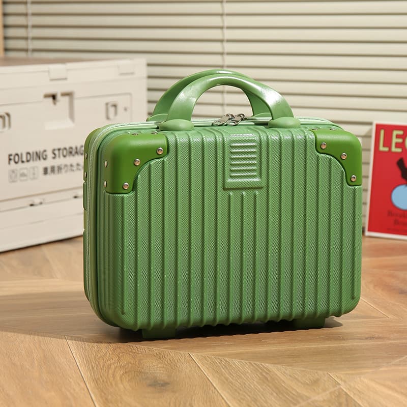 Small 14 Inch Portable Makeup Case Travel Luggage Box Festival Gift Printed Logo Storage Gift Box Waterproof Antiwear Lightweight