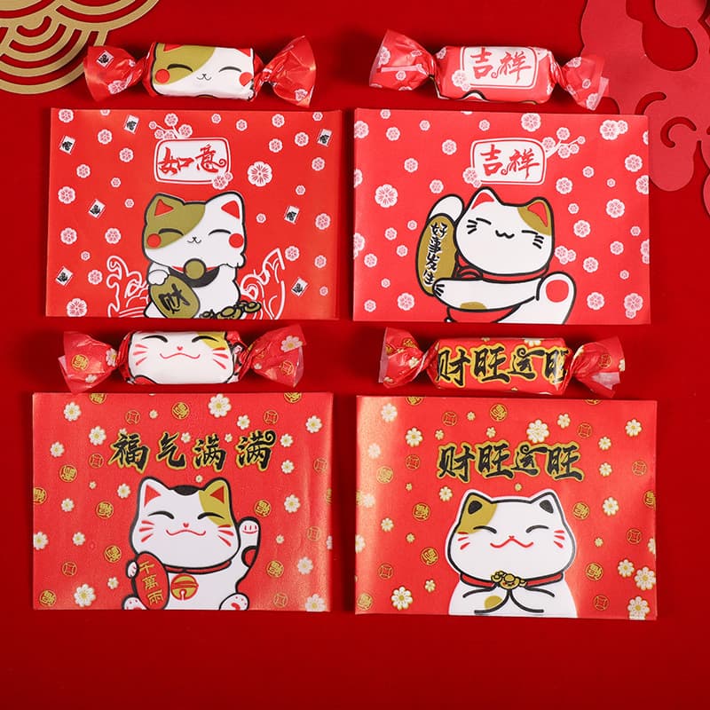 100 sheets of nougat wrapping paper, cute homemade baking candy wrappers, silicone paper, self-sealing New Year candy wrapper bags