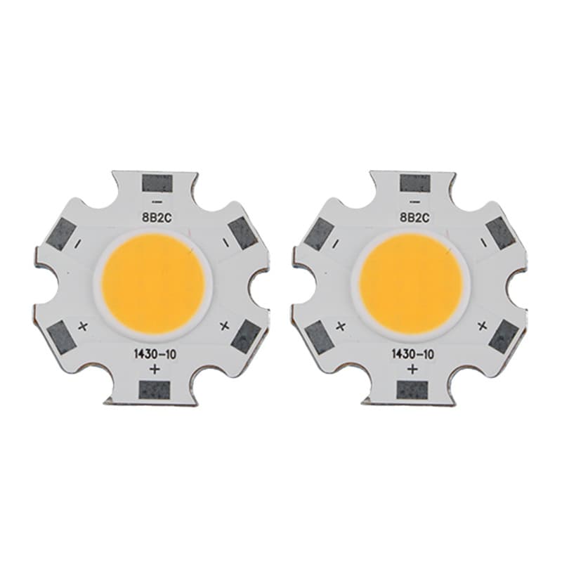 Factory Direct Supply Plum Board COB LED Chip Flip Chip COB LED Chip for Spotlights Track Lights COB Light Source High Power LED Chip