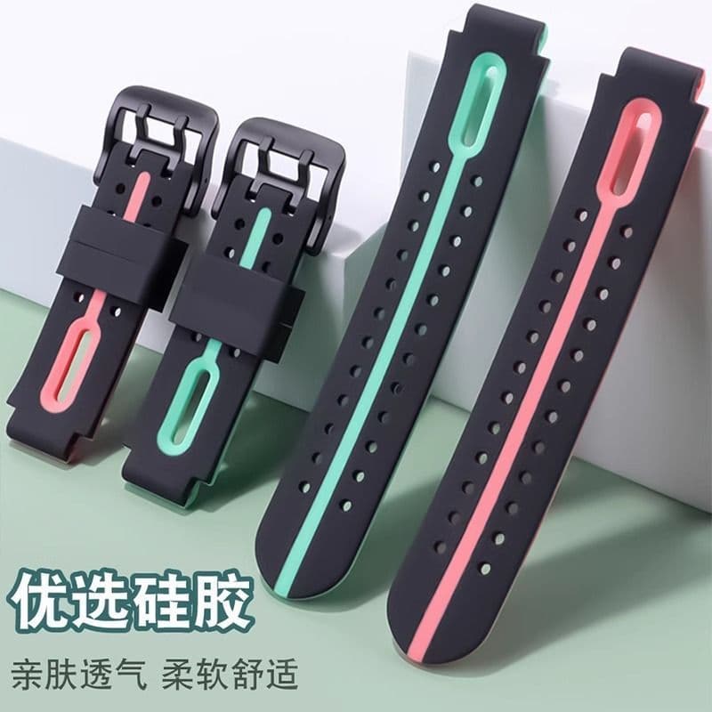 Compatible with Xiaotiancai D2 Strap, Q1A Silicone Q2A Phone Watch D2A Wristband, W1923AC Watch Band XTC Accessories