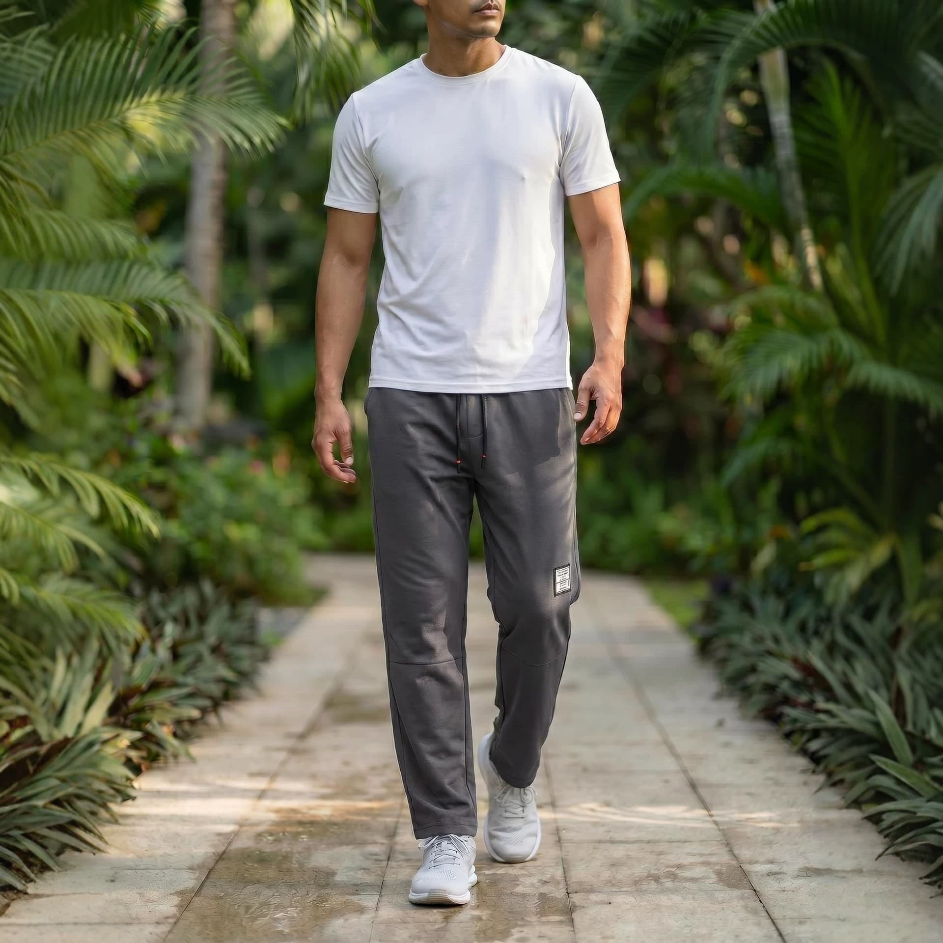 2026 New Ice Silk Quick-Dry Breathable Sports Pants for Men, Casual and Versatile