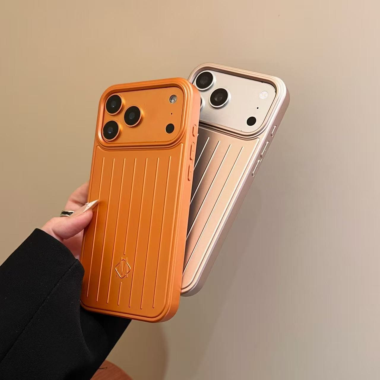 RIMOWA Genuine Suitcase Phone Case for iPhone 17 Pro Max Apple 16 Pro Max 15 14 13