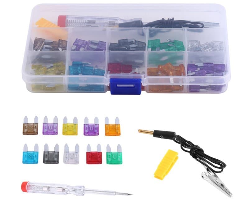 Automotive Blade Fuse Assorted Kit 100 Pieces 2A3A5A7.5A10A15A20A25A30A35A