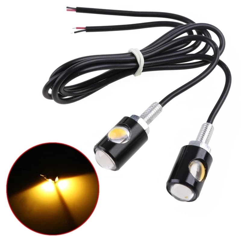 Car Accessories Other Lights Led Daytime Running Lights For Ford Focus Mk2 2005-2008 Fog Lamp Style Turn Signal Light