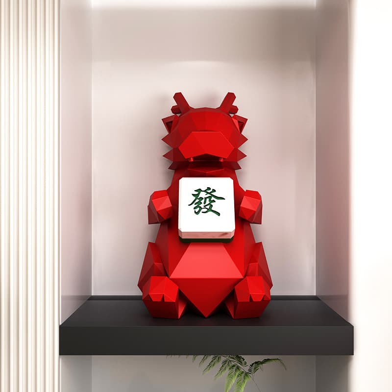 New Year's gift 2024 new Year of the Dragon mascot small ornaments doll boys and girls company colleagues give gifts during the Spring Festival