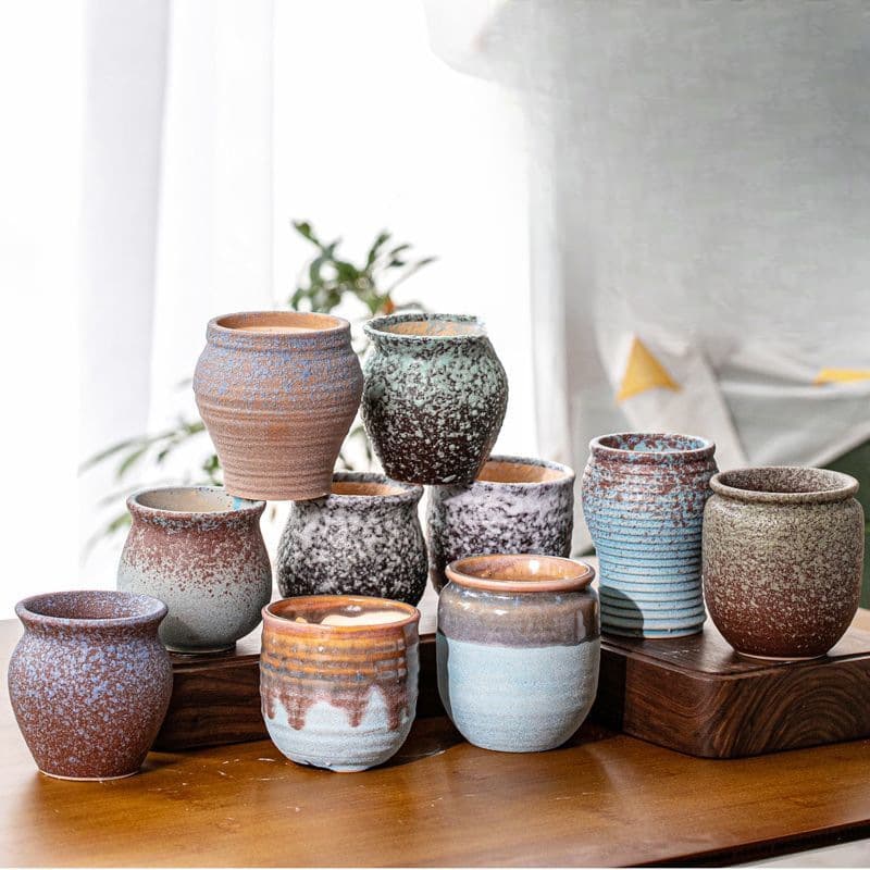 Large Ceramic Succulent Pot, Breathable Creative Indoor Planter, Wholesale Large Diameter