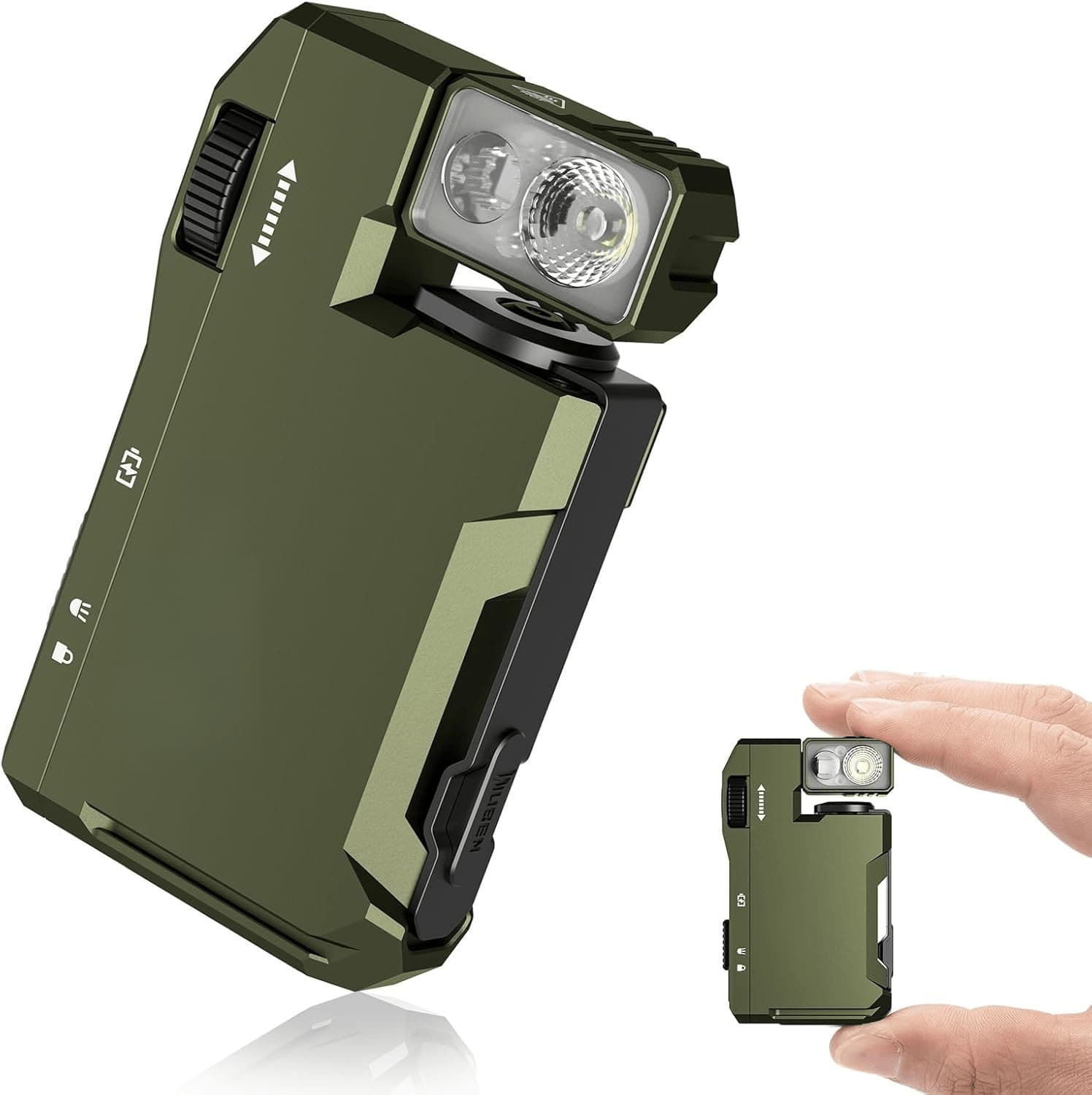 Rechargeable Edc Flashlight G5 Edc Light 400 Lumens Magnetic Portable Mini Flashlight