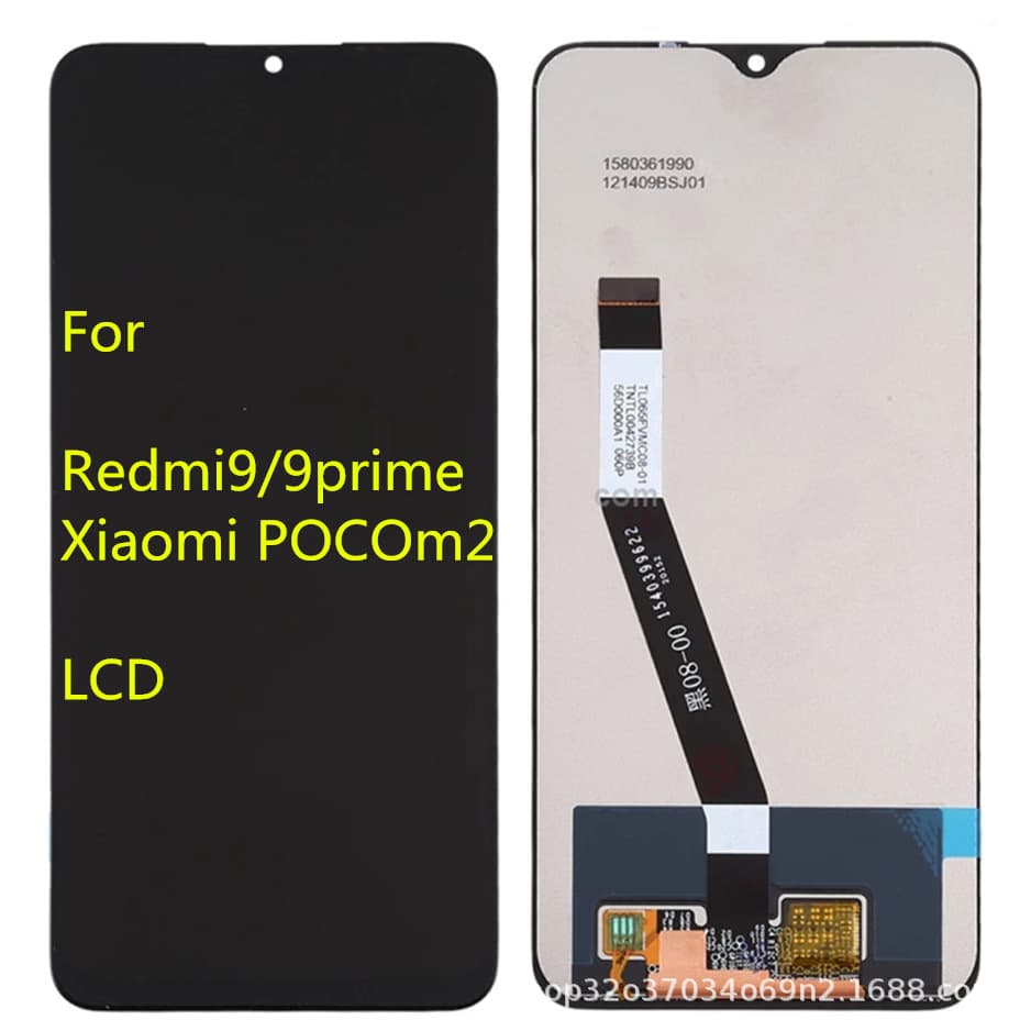 Compatible with Redmi Redmi 9 Redmi 9 Prime POCO M2 Phone Screen Assembly LCD Industrial Screen