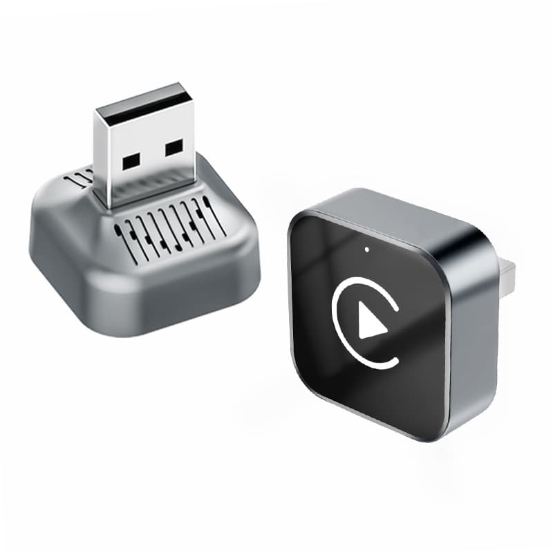 Cross-border CarPlay Connectivity Box with Ventilation Holes 2-in-1 Wireless CarPlay Adapter Android Auto Converter