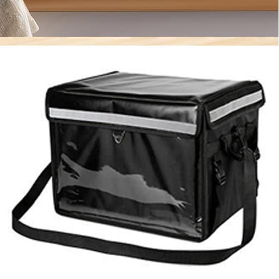 New magnetic take-out box waterproof thickened large and small car insulator food refrigeration rider delivery meal bag