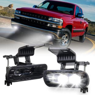 Amazon Hot Selling Compatible with Chevrolet Silverado Suburban 99-02 Chevrolet Modified LED Front Fog Light