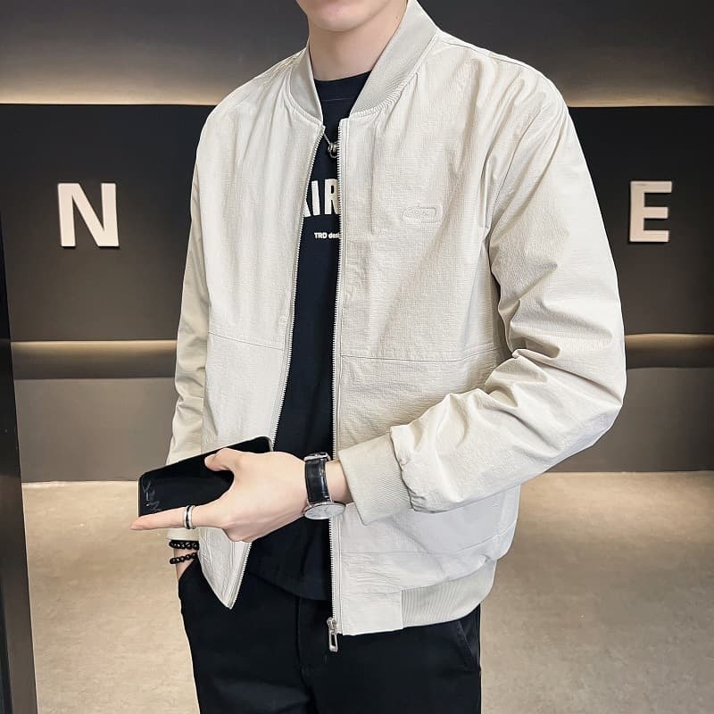 European Station 304 P88 Shopkeeper Feng Douyin Live Broadcast Spring Jackets Tops Men's Clothing Already in Stock