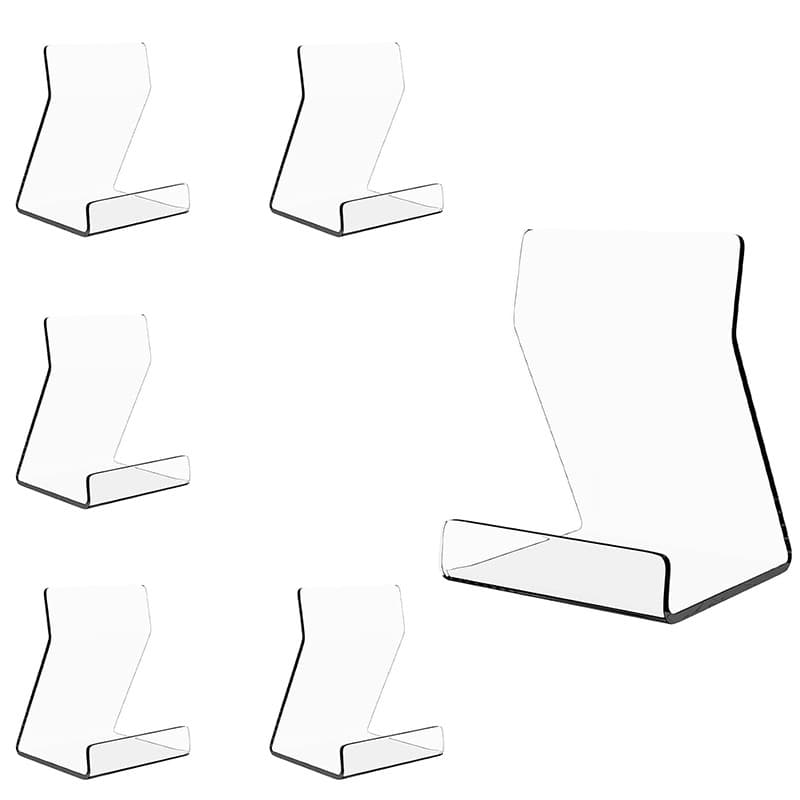Transparent acrylic bookshelf, disc display rack, dish holder, tea cake display rack, record upright display rack