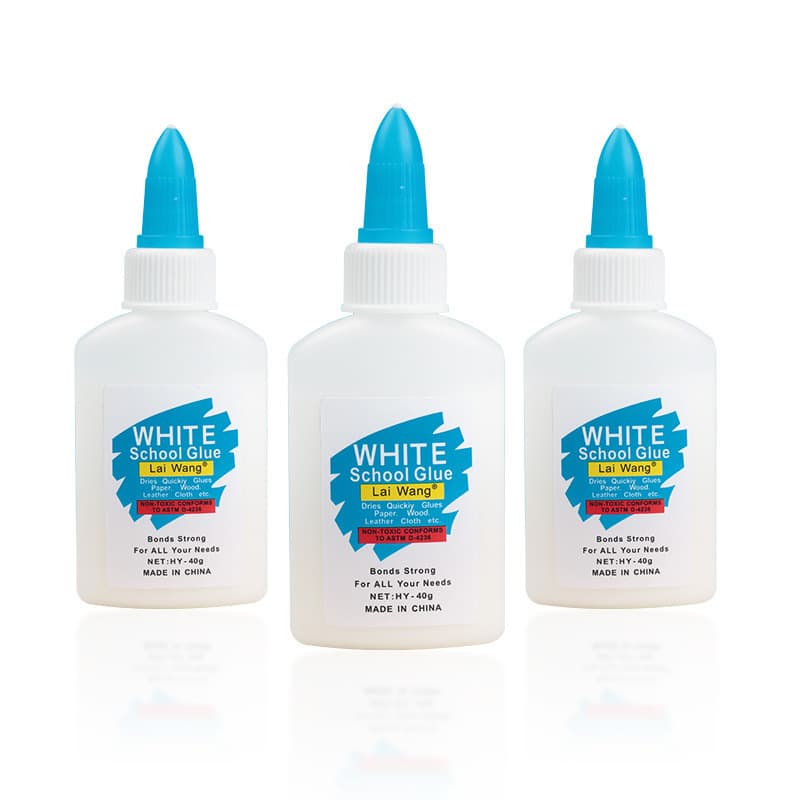 White Glue 40ml Wholesale Office High Viscosity White Glue Quick Dry High Tack DIY Craft Glue Children Woodworking