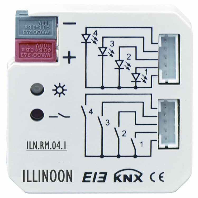 KNX Intelligent Lighting 4-Channel Multi-Interface ILN.RM.04.1