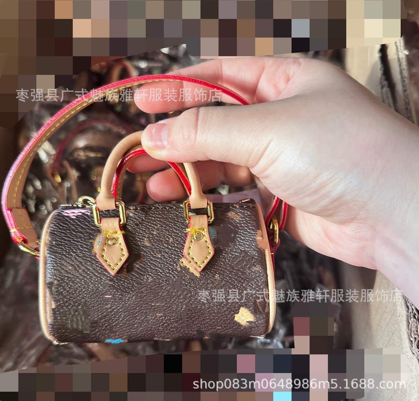 Mini New Nano Pillow Crossbody Bag for Women, Denim Style Coin Purse, Light Luxury Small Crossbody Bag, Cute and Exquisite Wholesale