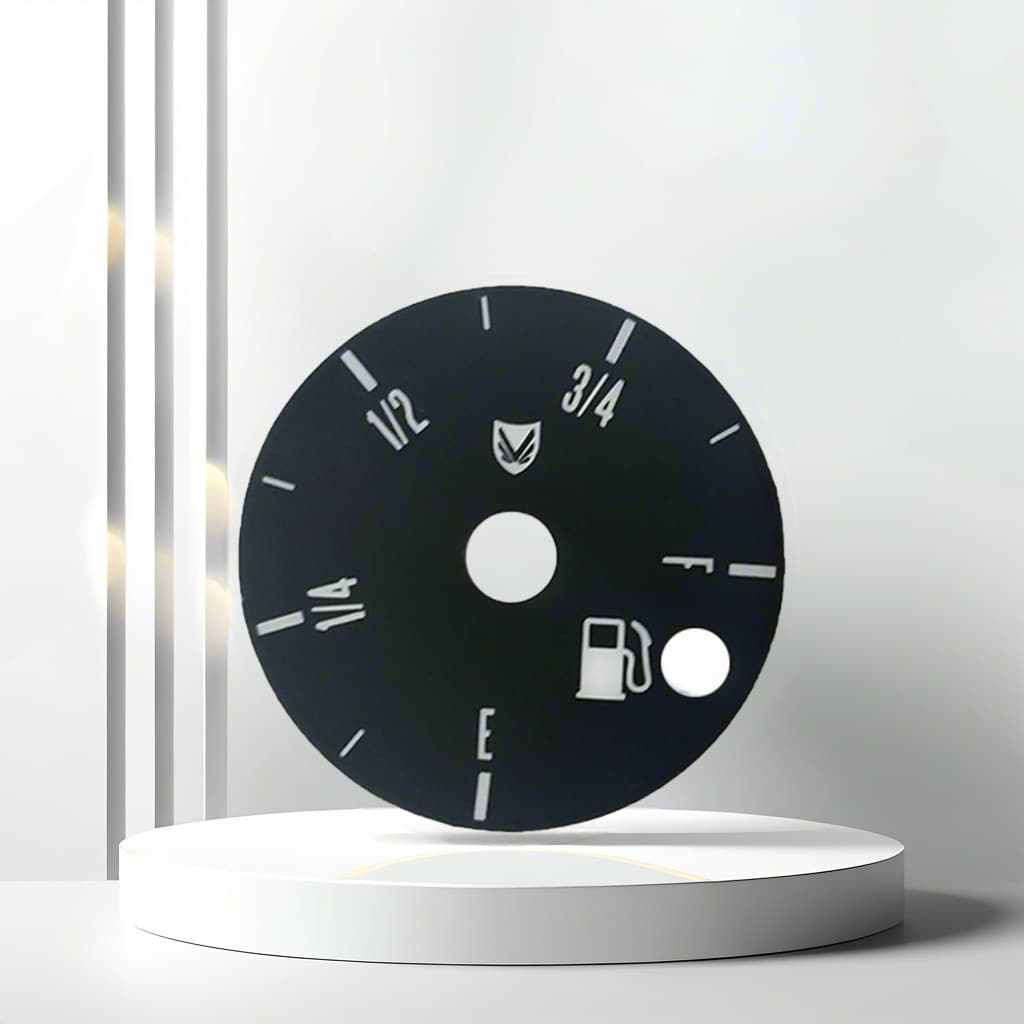 Manufacturing film panels, automotive dashboard film overlays, screen-printed PVC instrument panels